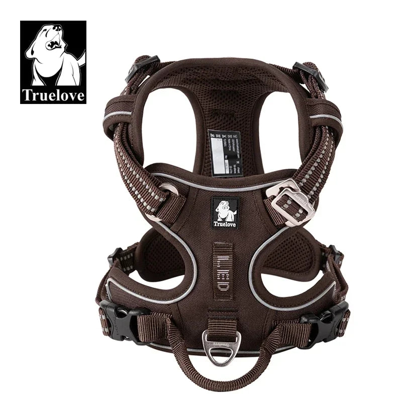 TrueLoveB Explosionproof Dog Harness Camouflage Reflective