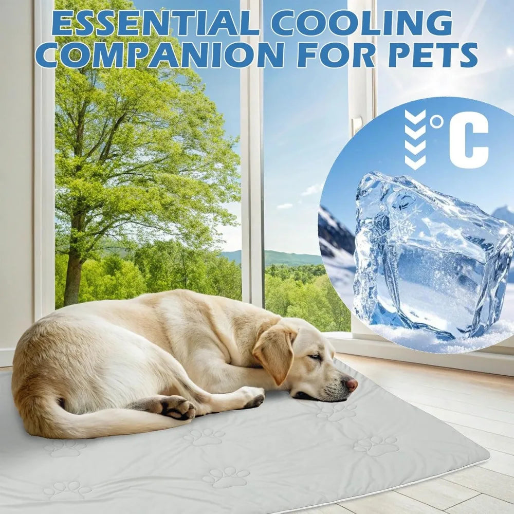 Breed Premium Dog Cooling Blanket With Q Max Cooling