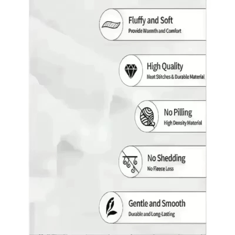 Craft of Weaving Dog Paw Print Throw Blanket for Travel