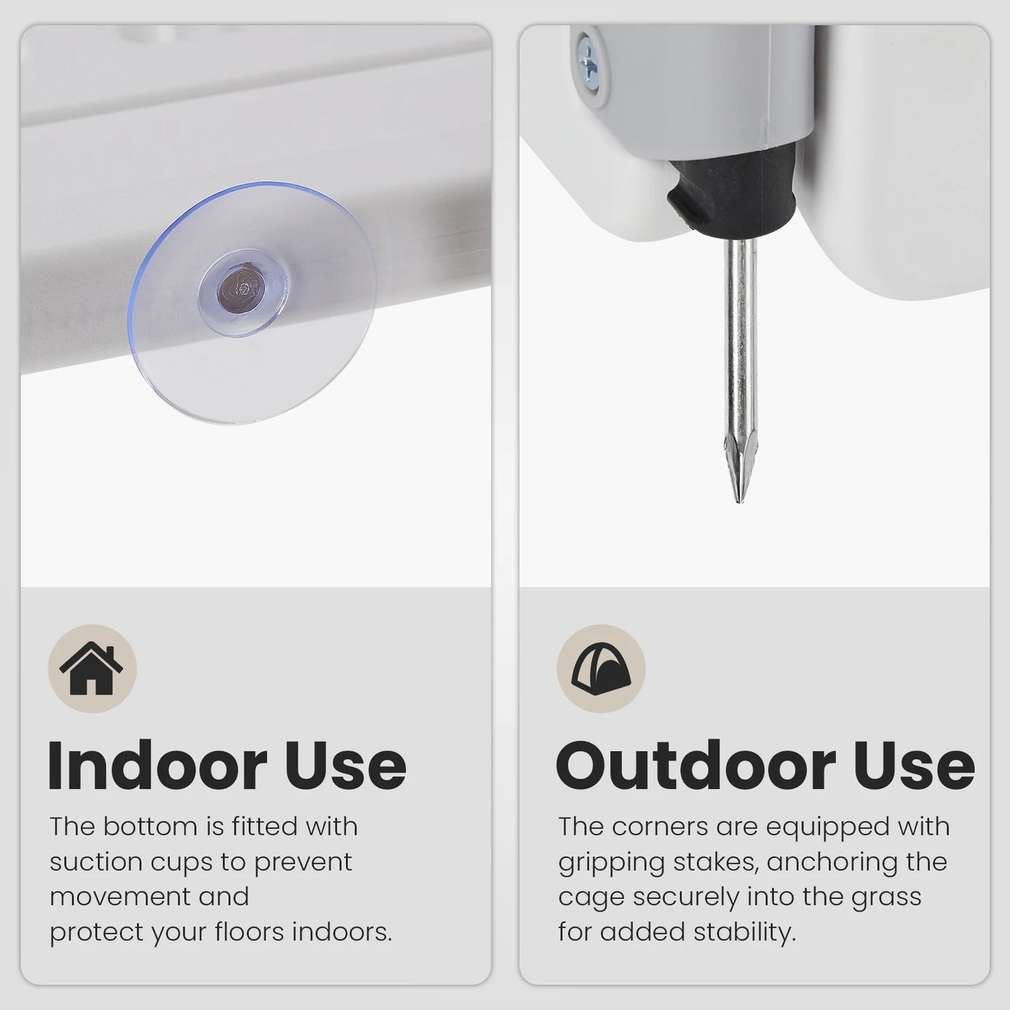 Hignconcerned Dog Playpen Safe Outdoor Portable Fence