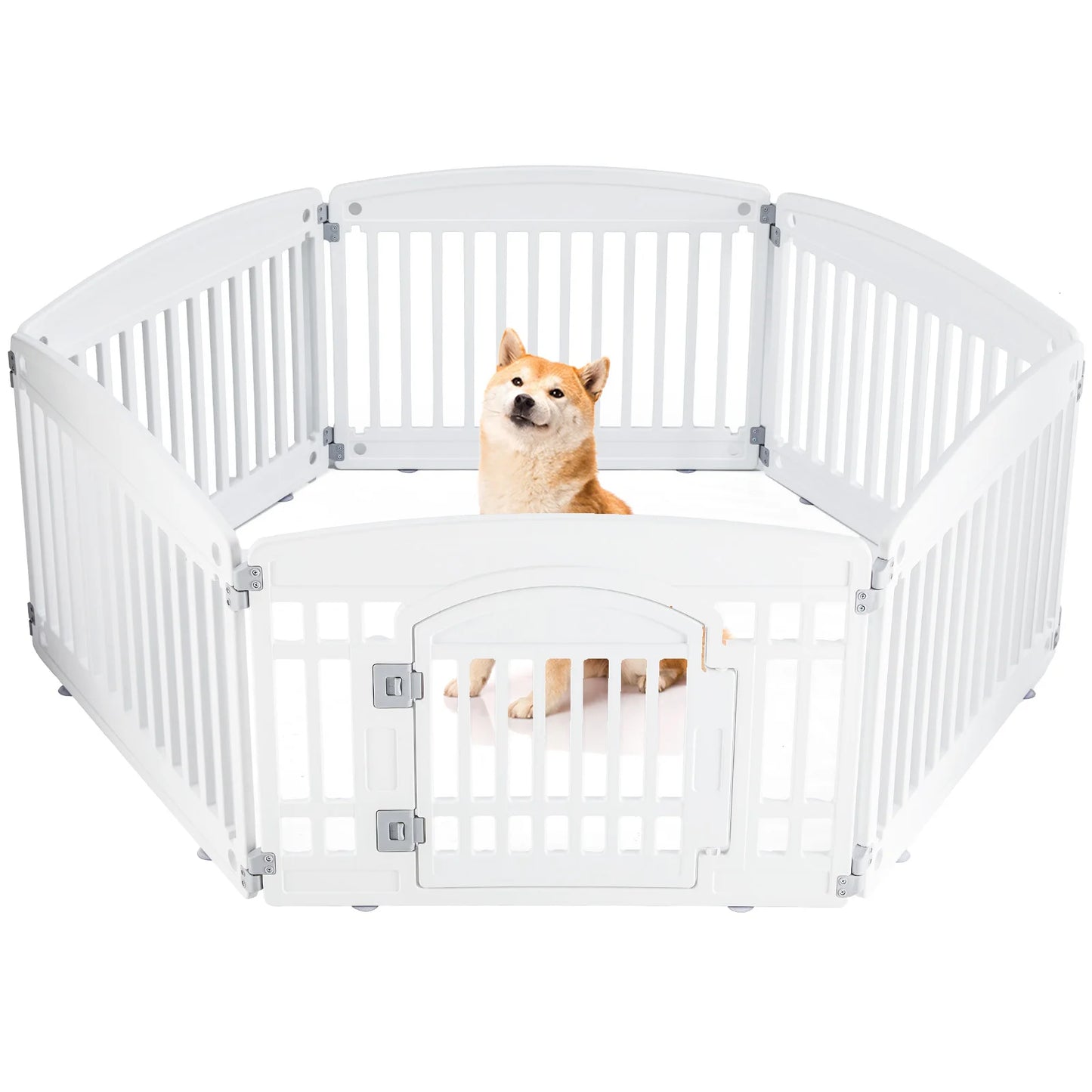 Hignconcerned Dog Playpen Safe Outdoor Portable Fence