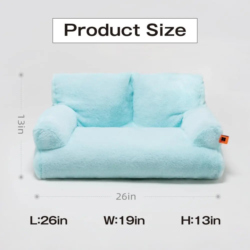 MEWOOFUNCN Pet Couch Bed For Cats And Small Dogs Cozy