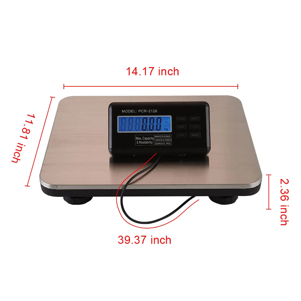 Postal Shipping Scale Digital Livestock Pet Floor Scale