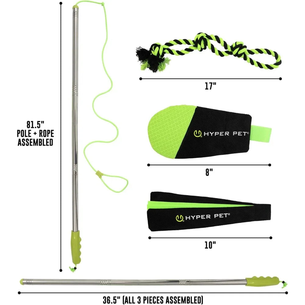 Hyper Pet Flirt Pole Interactive Dog Training Toy Pro