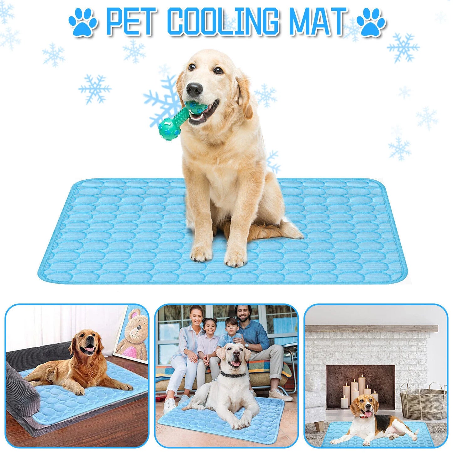 CN Zhejiang Pet Cooling Mat For Dogs Cats Summer Bed