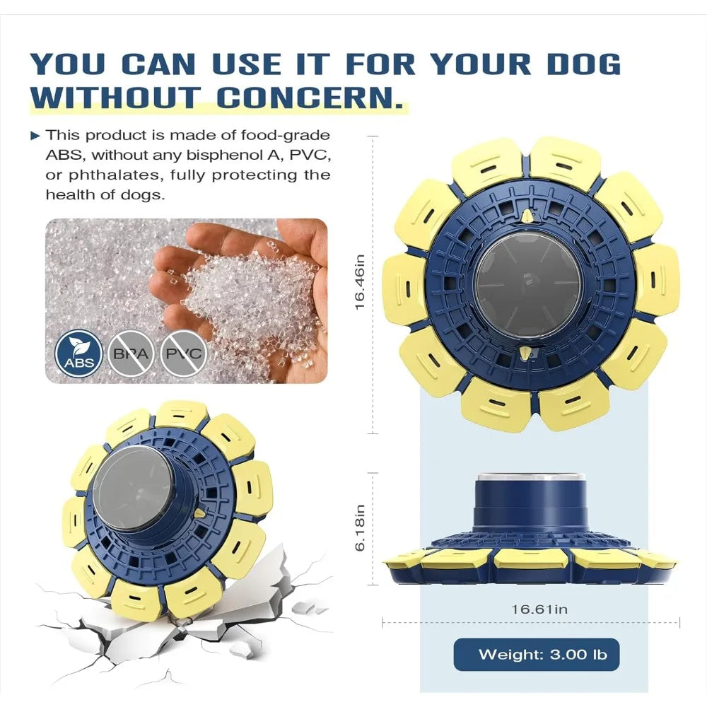 Hign Concerned KADTC 3 In 1 Hard Dog Puzzle Toy For Dogs