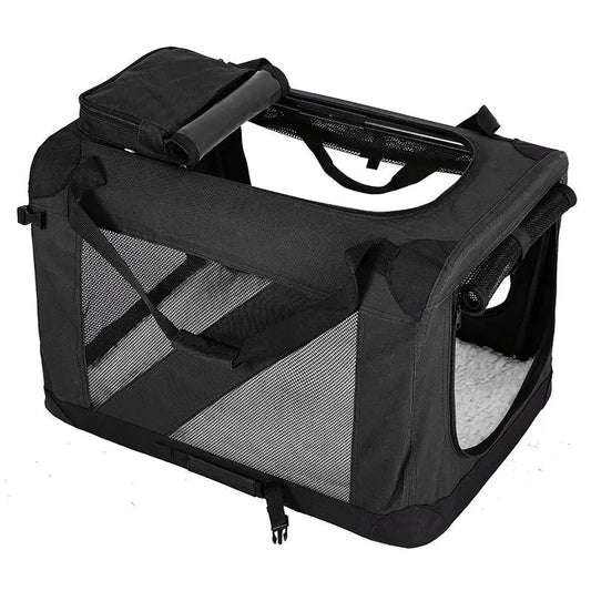 ABQP Car Travel Dog Cage Kennel Carrier Bag For Pets