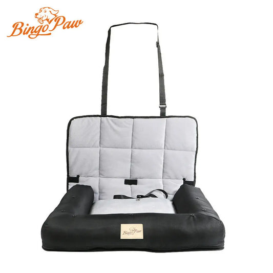 BINGOPAWCN Car Seat Dog Bed Waterproof Cushion Carrier