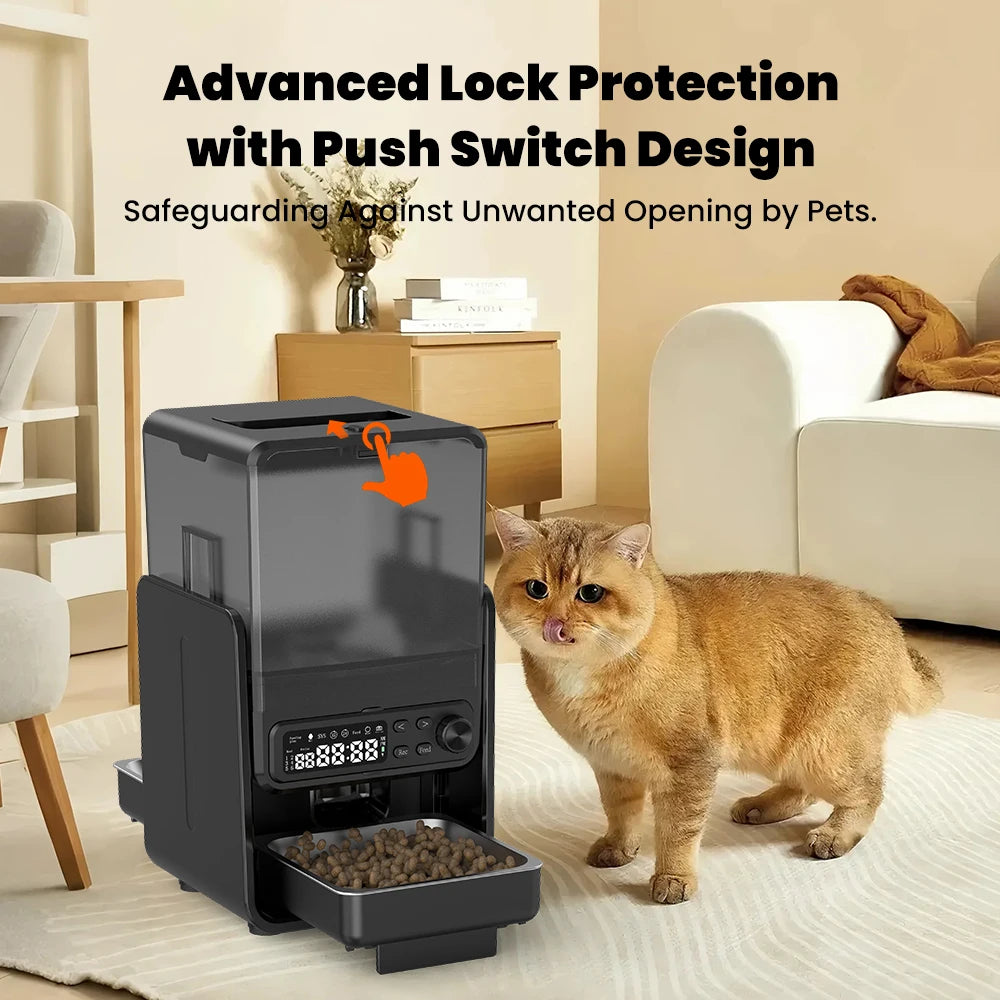 Cityflee Automatic Pet Feeder for Cats and Dogs Timed