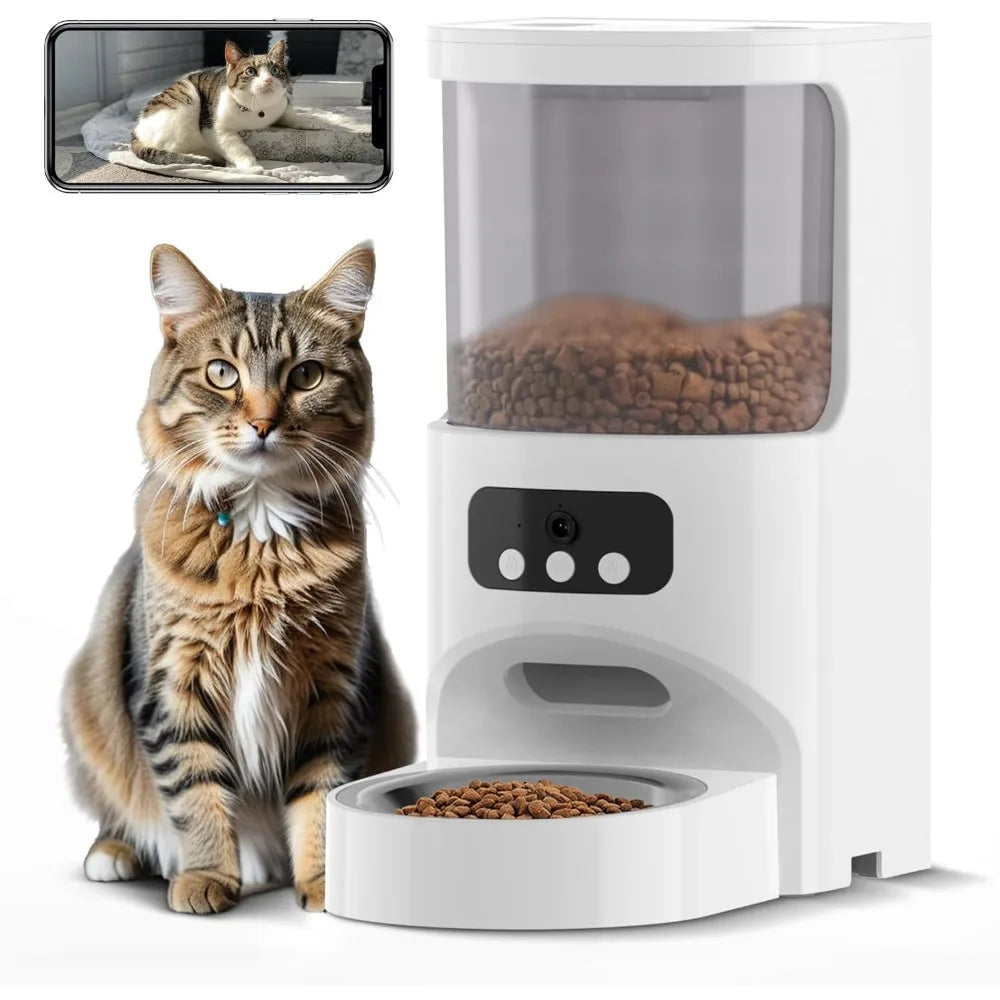 Breed Automatic Cat Feeder With Camera 1080P HD Night Vision