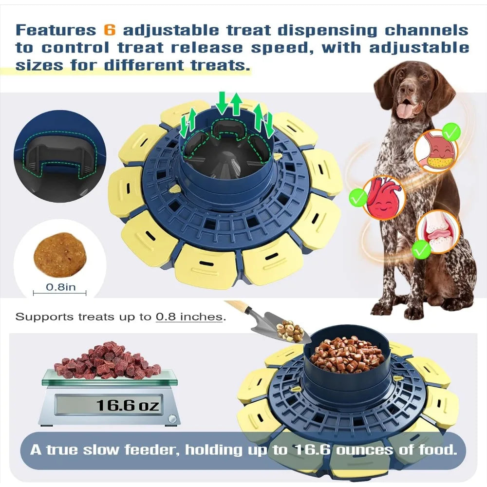 Hign Concerned KADTC 3 In 1 Hard Dog Puzzle Toy For Dogs