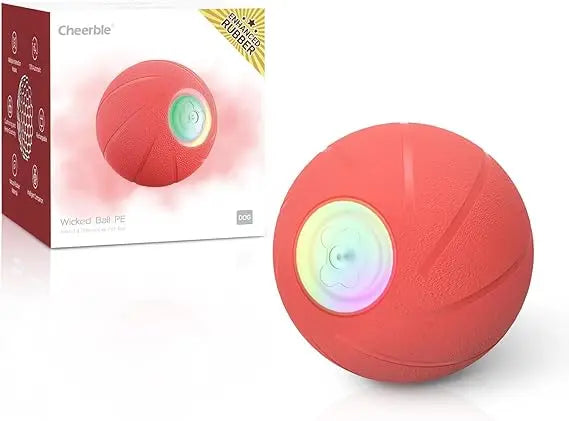 Cheerble Wicked Ball PE Enhanced Rubber Version Dog Toy