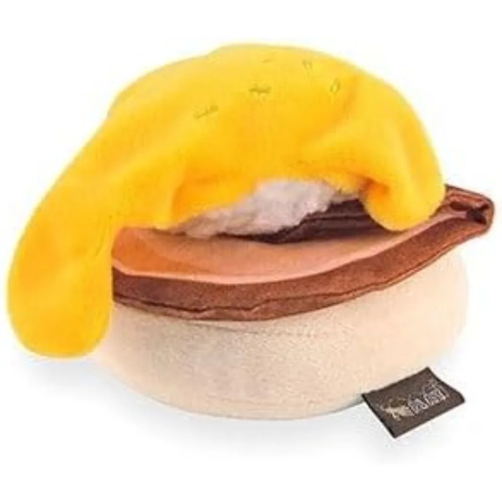 Play Brunch Plush Dog Toys Durable Squeaker Chew Toy