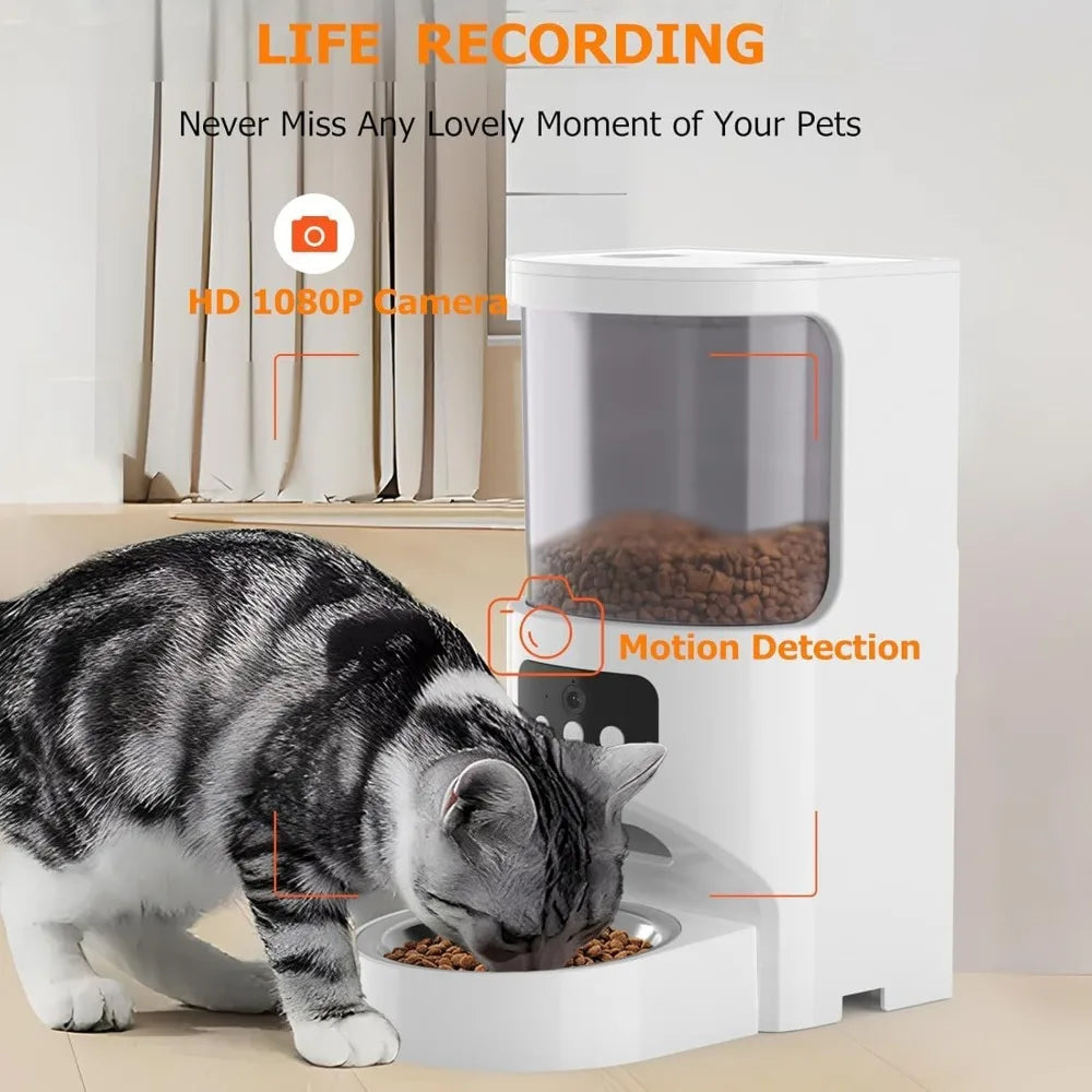 Breed Automatic Cat Feeder With Camera 1080P HD Night Vision