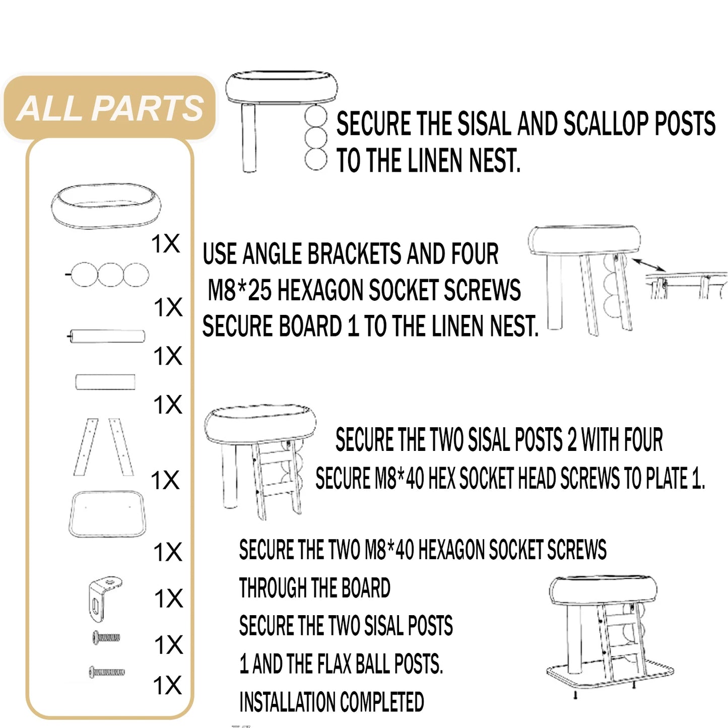 Guangdong Cat Climbing Frame Indoor Tower Bed With Ice Mat