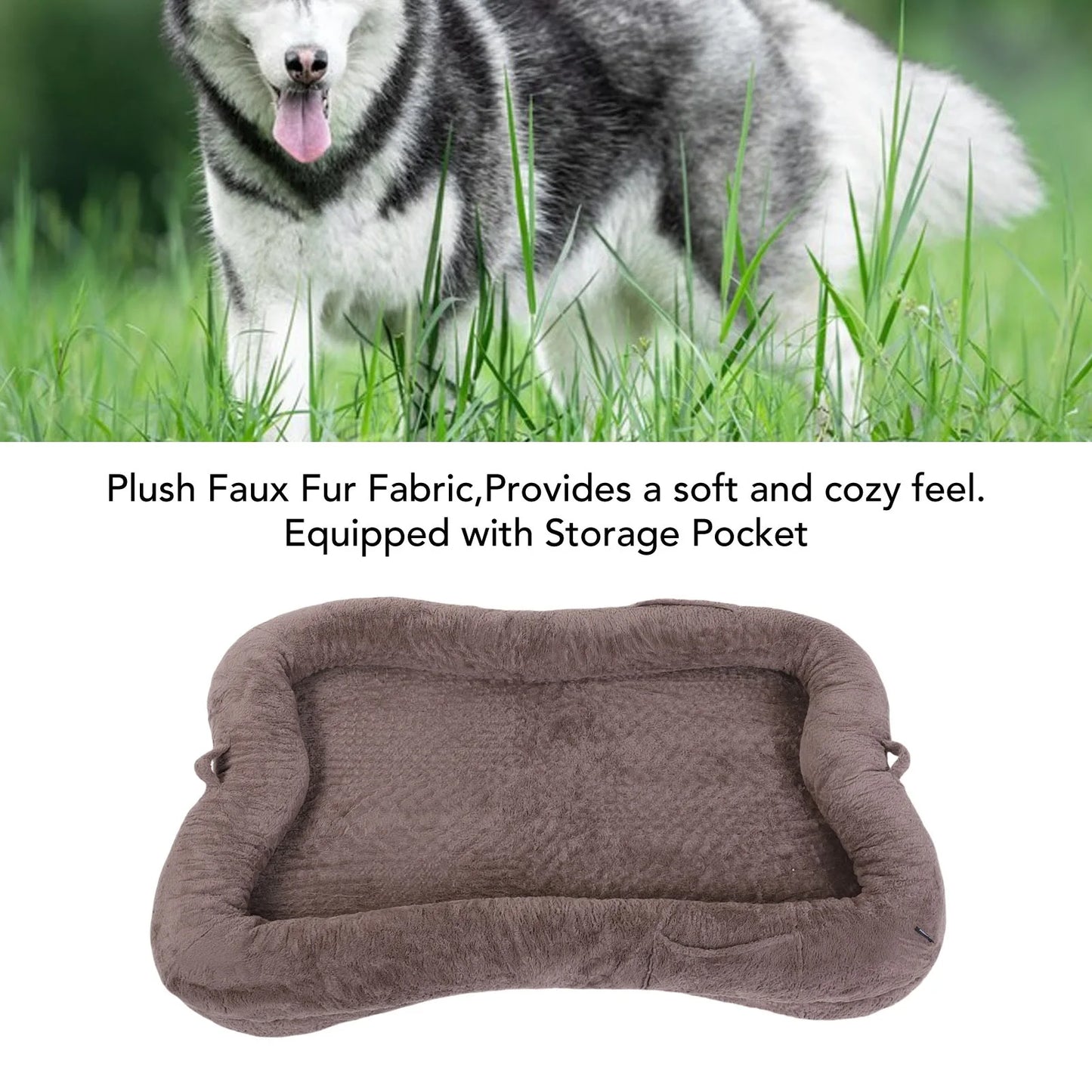 CN Guangdong Human Dog Bed With Blanket And Pocket