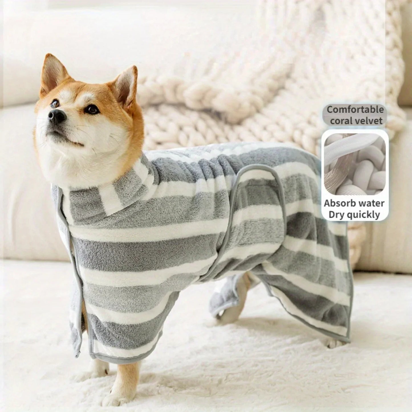 Guangdong Dog Bathrobe Super Absorbent Quick Dry Towel