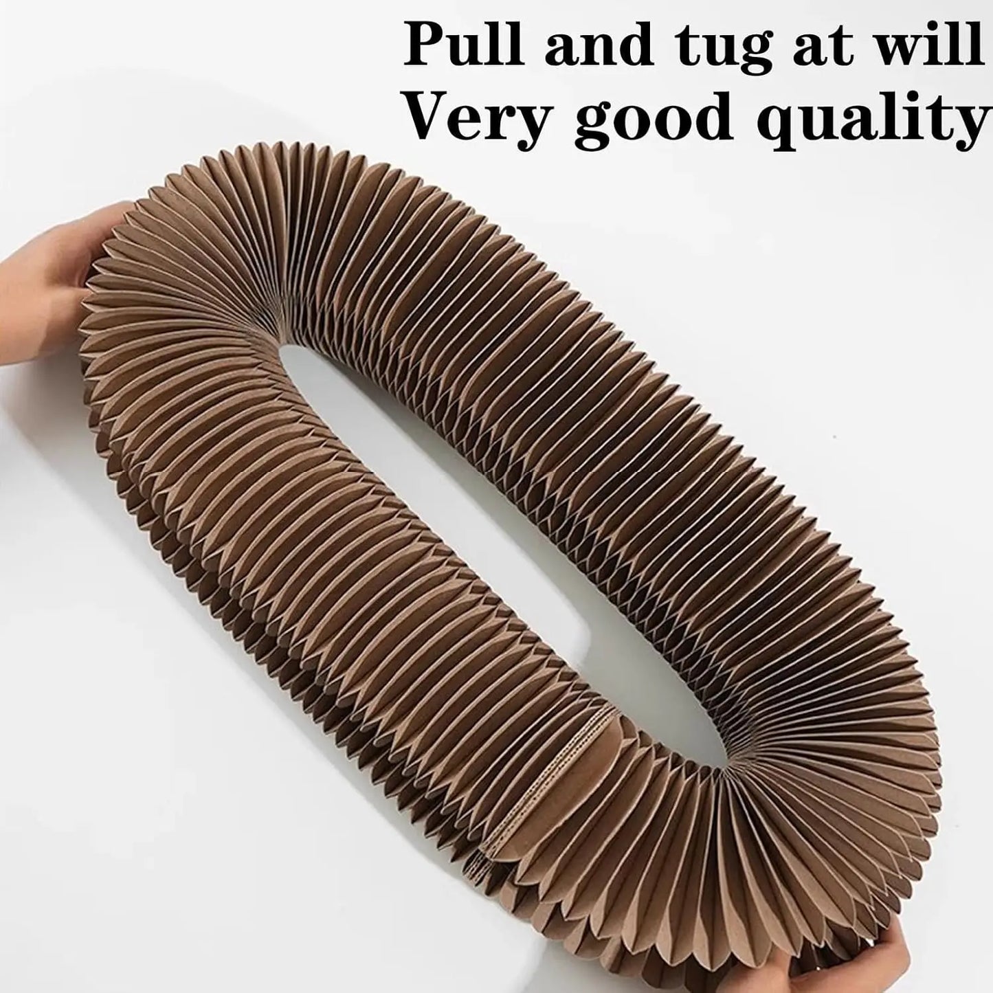 Kitty Kurlz Cat Toy Accordion Foldable Scratcher Board