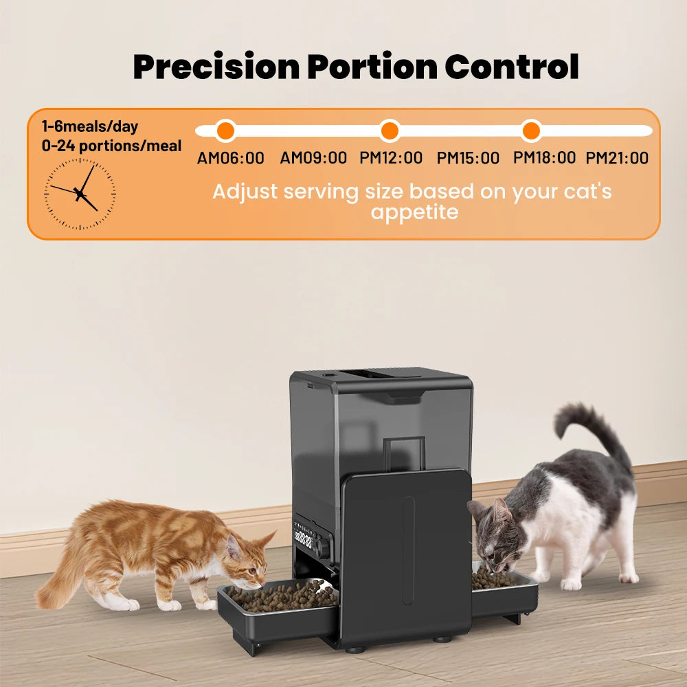 Cityflee Automatic Pet Feeder for Cats and Dogs Timed
