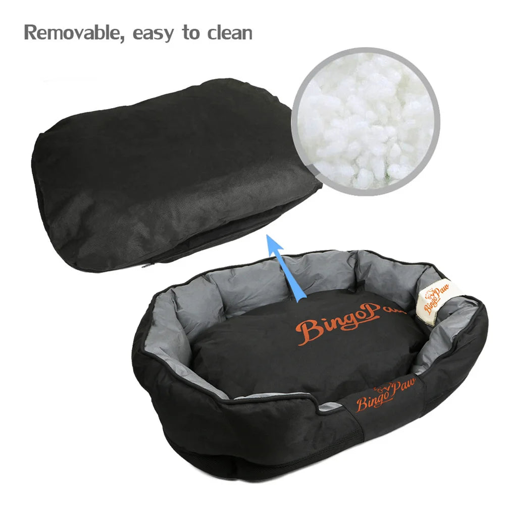 Borwartcn Waterproof Orthopedic Dog Bed Removable Cover