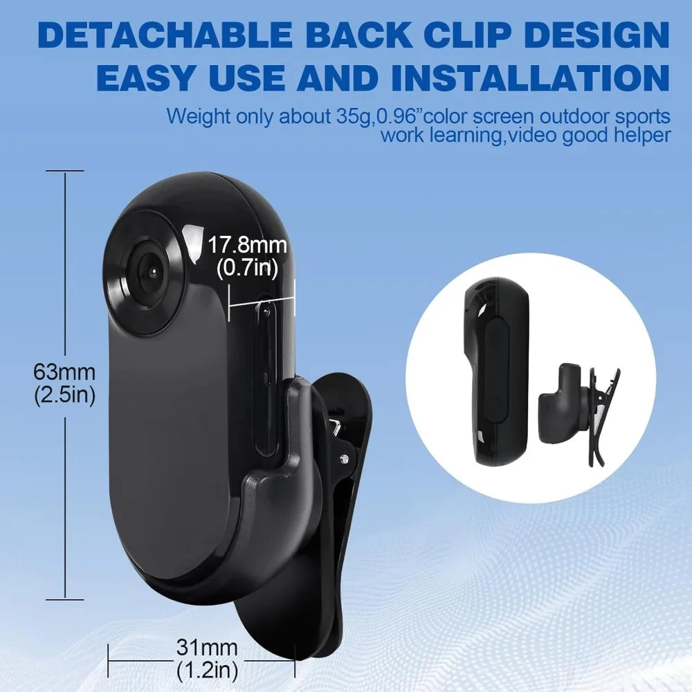 1080p HD Pet Collar Camera For Cats And Dogs With Video