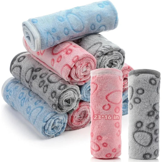 Soft Fleece Pet Blanket For Dogs And Cats Warm Mat