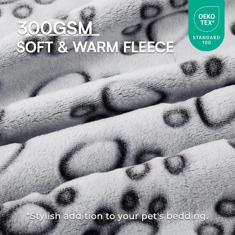 High Concerned Premium Soft Dog Blanket Washable Fleece 300GSM
