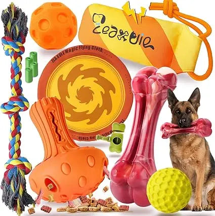 Hign Concerned Chemical Zeaxuie Dog Chew Toys Pack