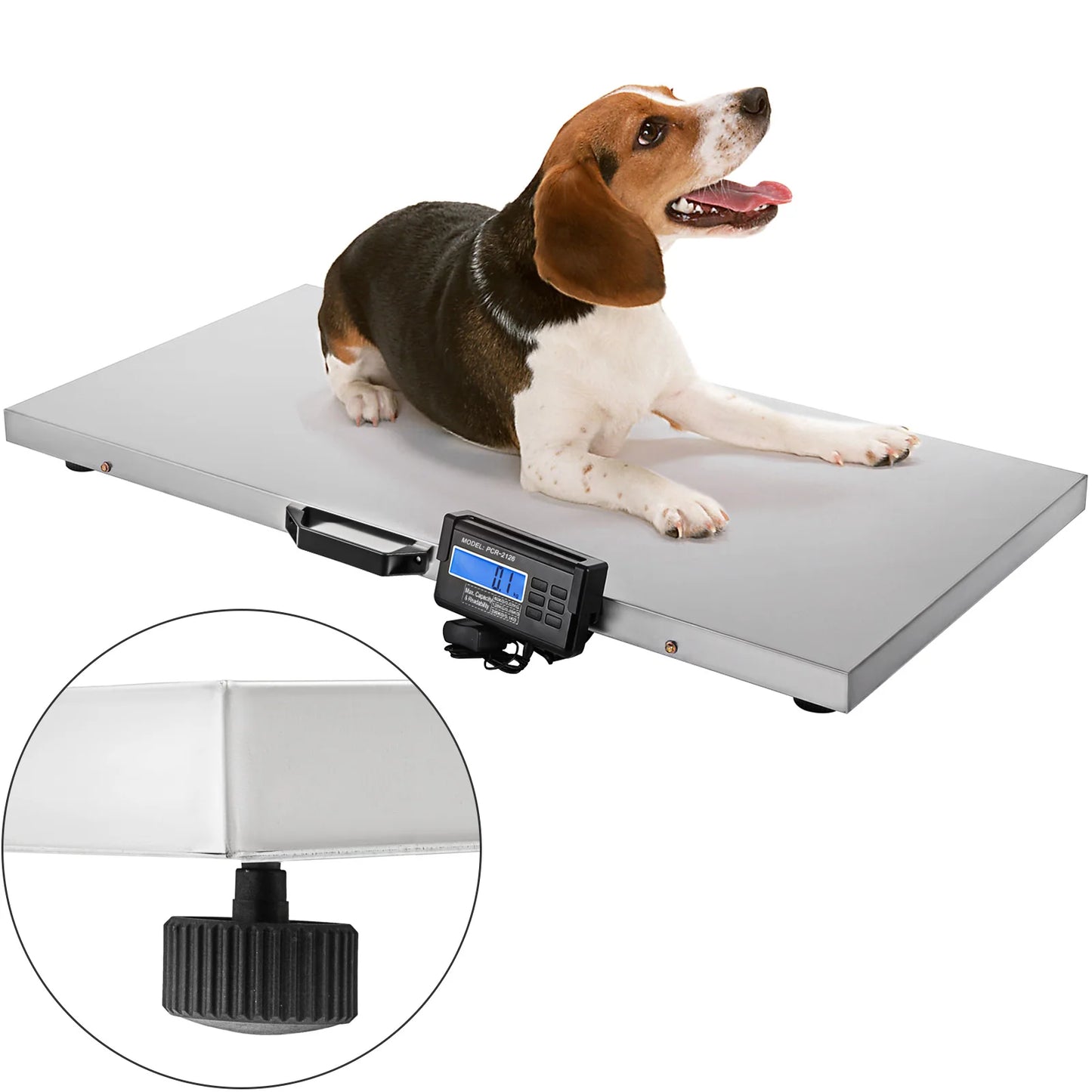 SucceBuy Digital Livestock Scale Vet Stainless Steel