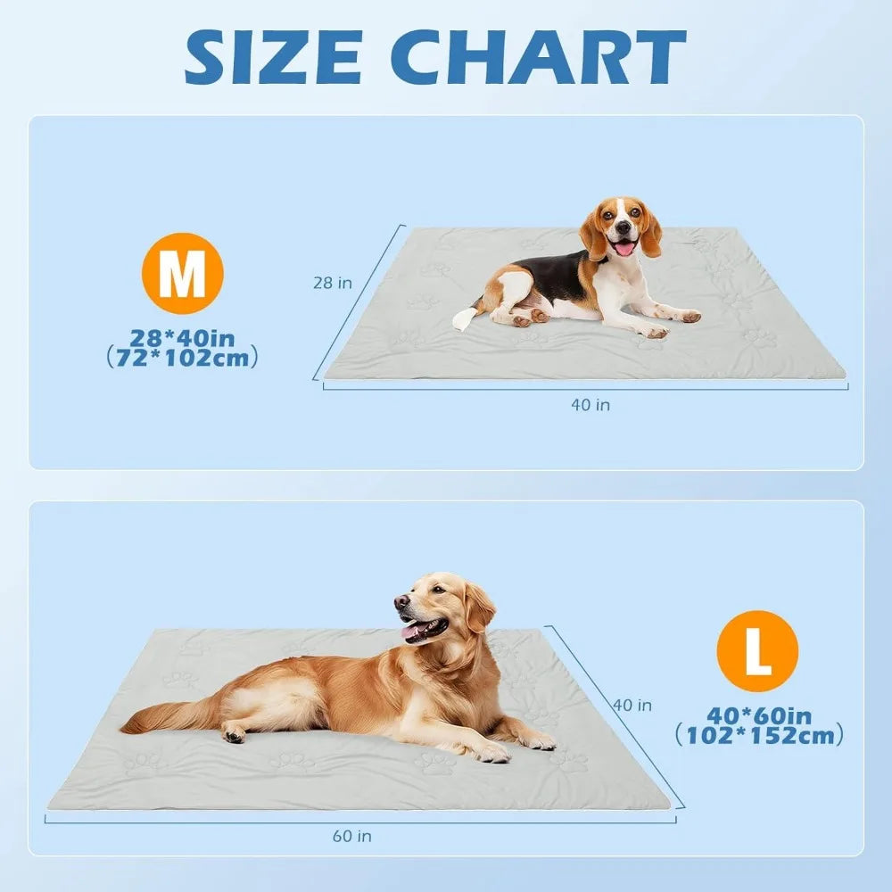 Breed Premium Dog Cooling Blanket With Q Max Cooling