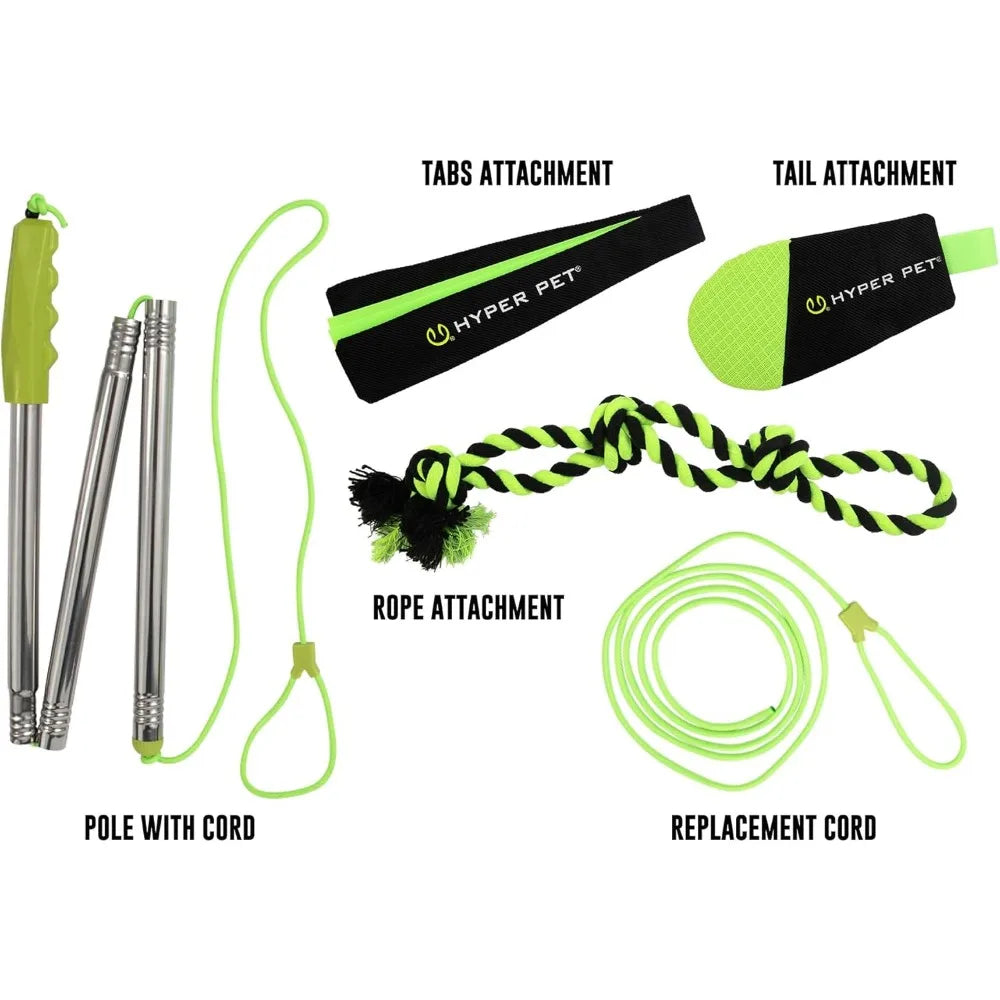 Hyper Pet Flirt Pole Interactive Dog Training Toy Pro