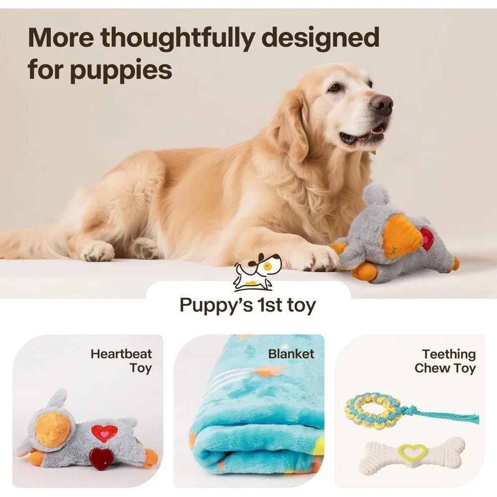 Hign-concerned Puppy Starter Kit With Heartbeat Sheep