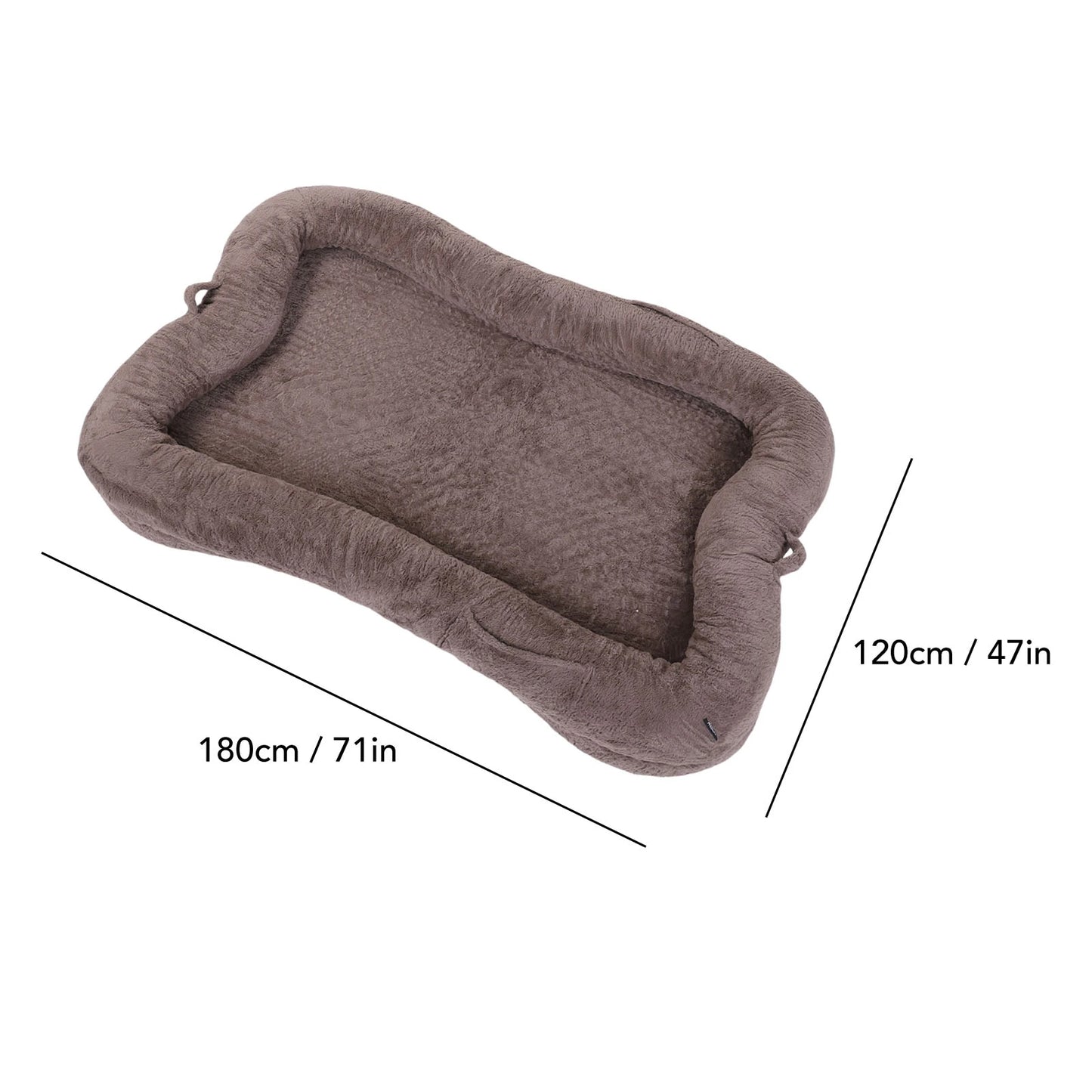 CN Guangdong Human Dog Bed With Blanket And Pocket