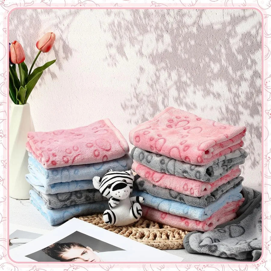 Soft Fleece Pet Blanket For Dogs And Cats Warm Mat