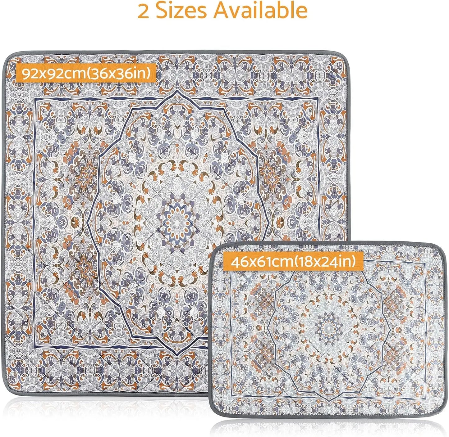 Washable Dog Pee Pads 2 Pack Reusable Training Pads Leakproof