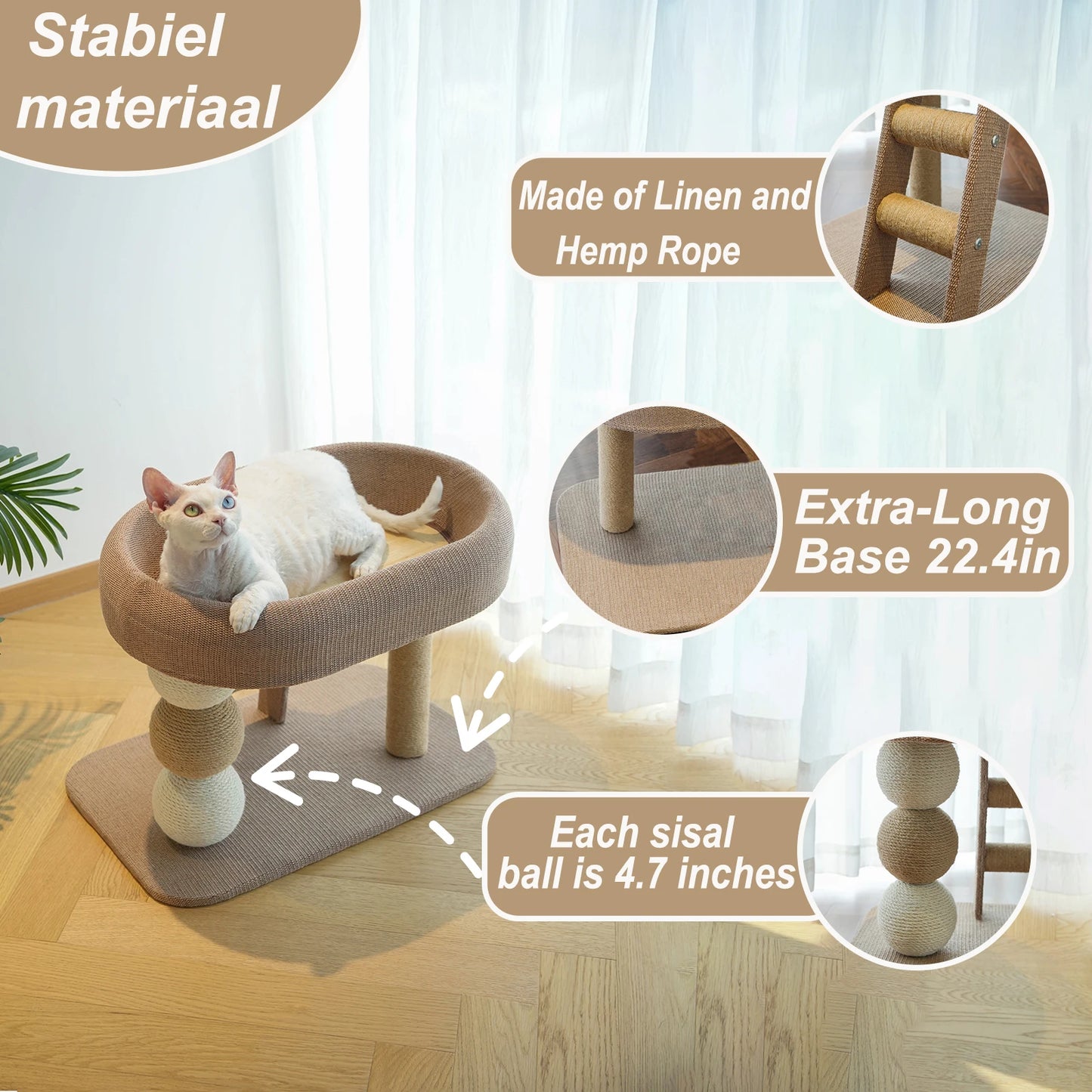 Guangdong Cat Climbing Frame Indoor Tower Bed With Ice Mat