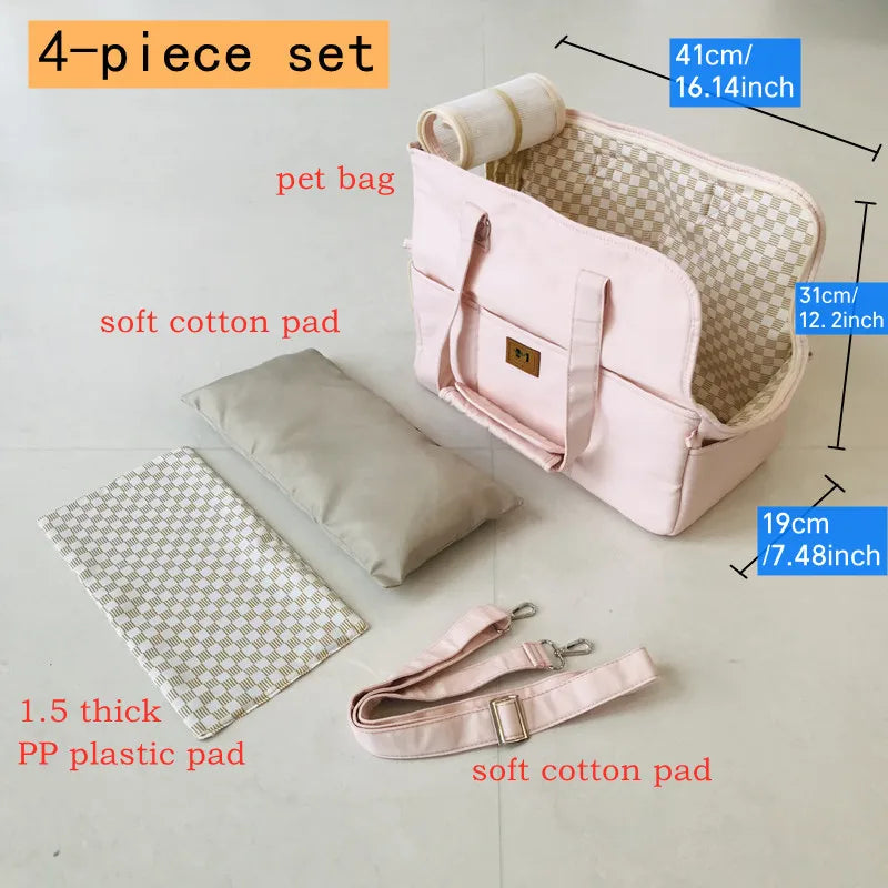 Portable Cat Shoulder Bag And Small Dog Carrier For Pets