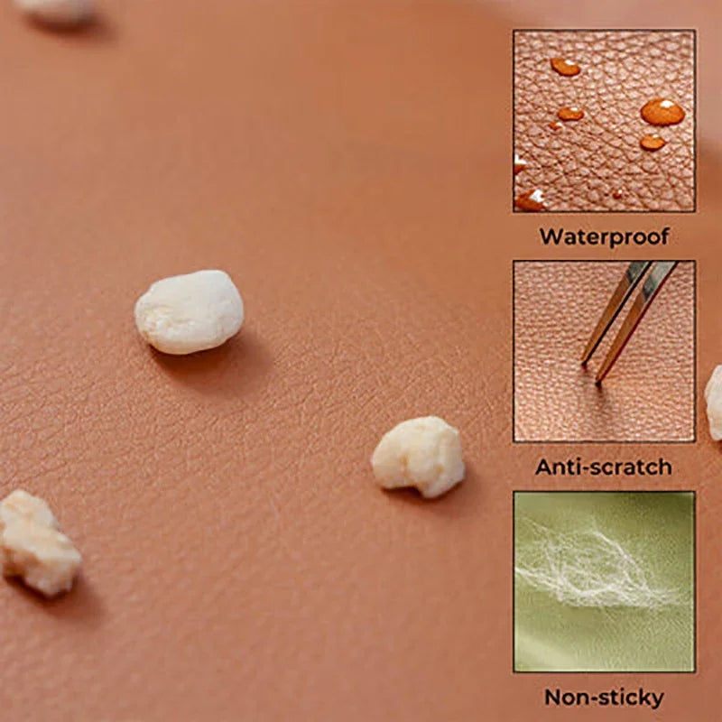 XMSJ Deluxe Artificial Leather Dog Car Seat Bed Waterproof