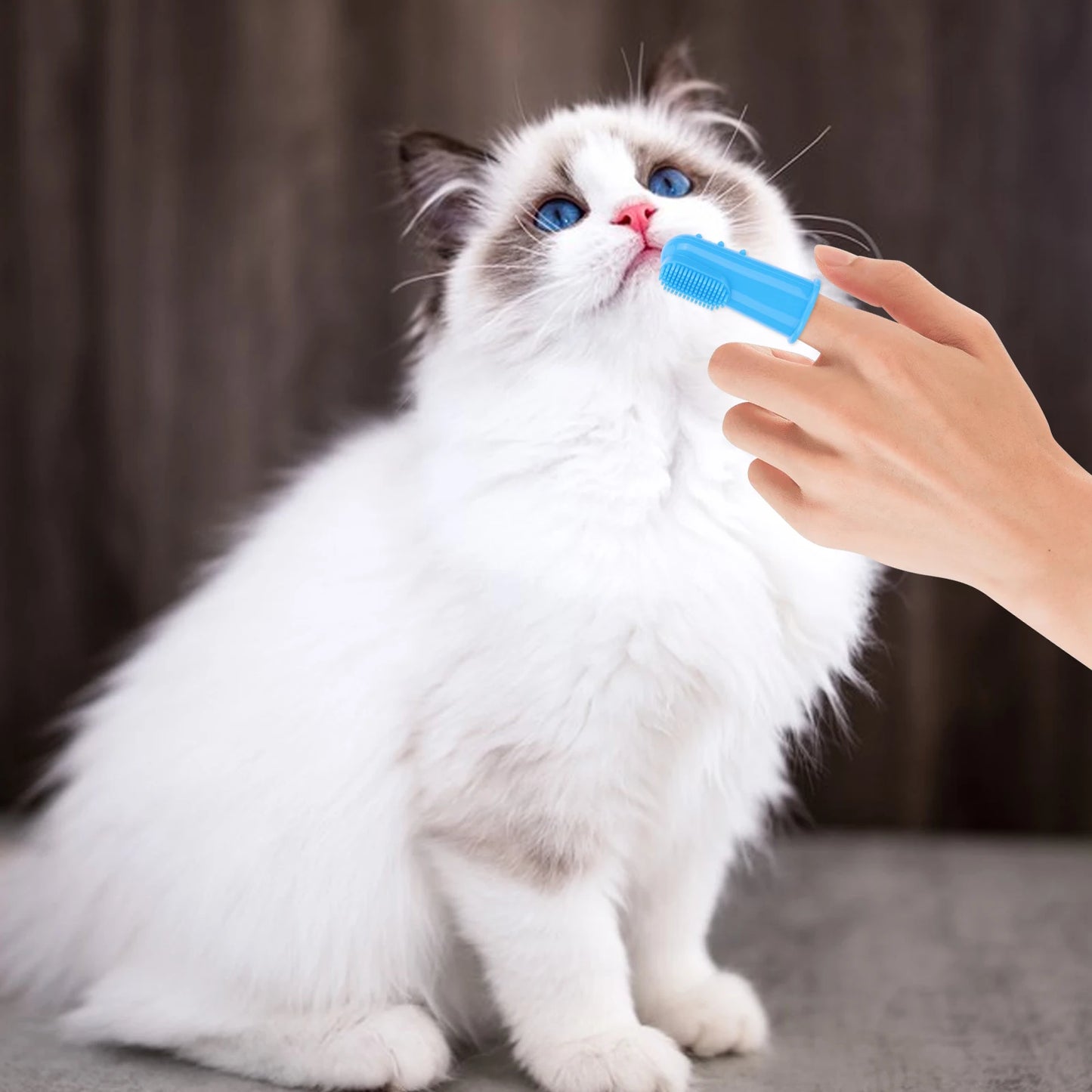 APWIKOGERH Silicone Dog Grooming Kit Gloves Bath Brush