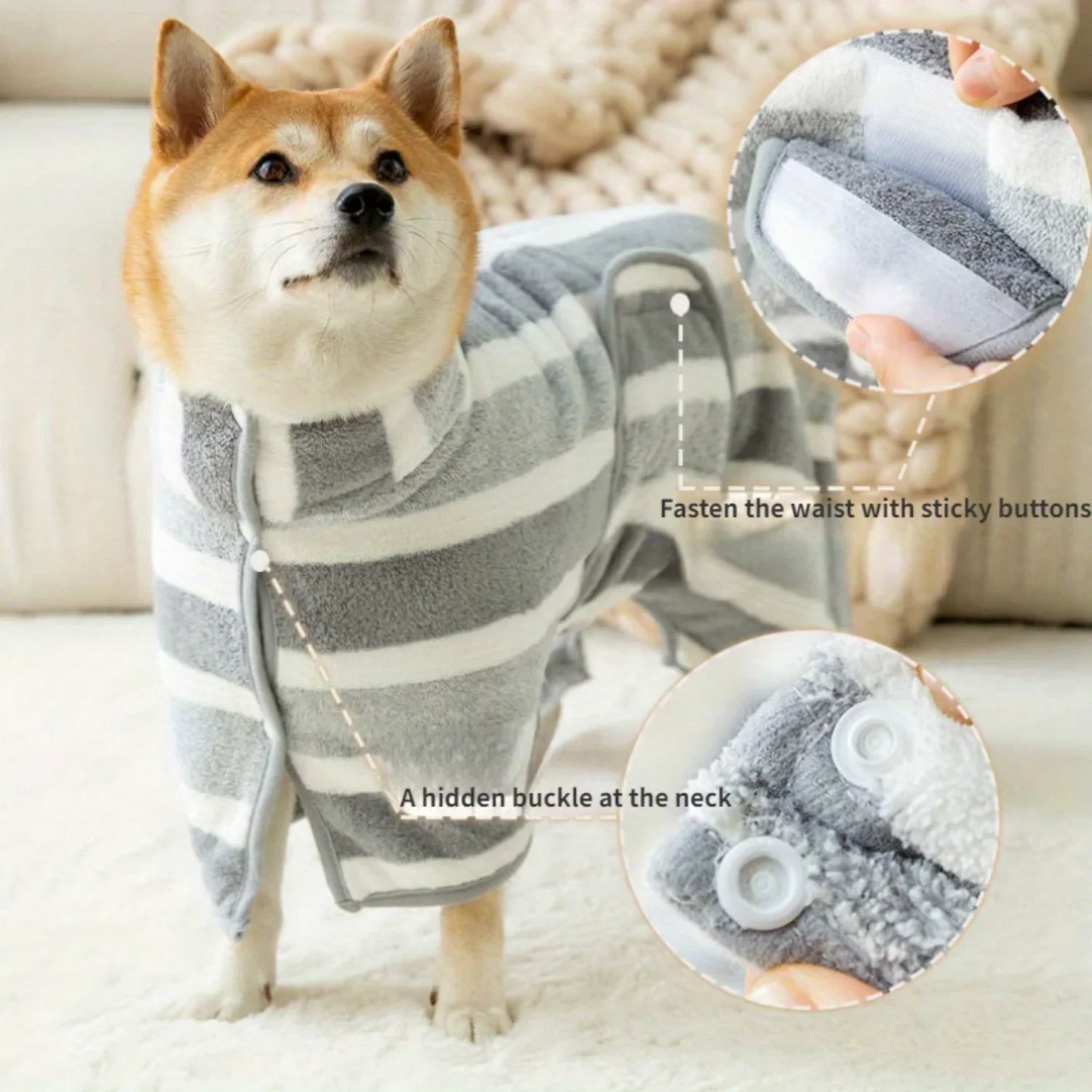 Guangdong Dog Bathrobe Super Absorbent Quick Dry Towel