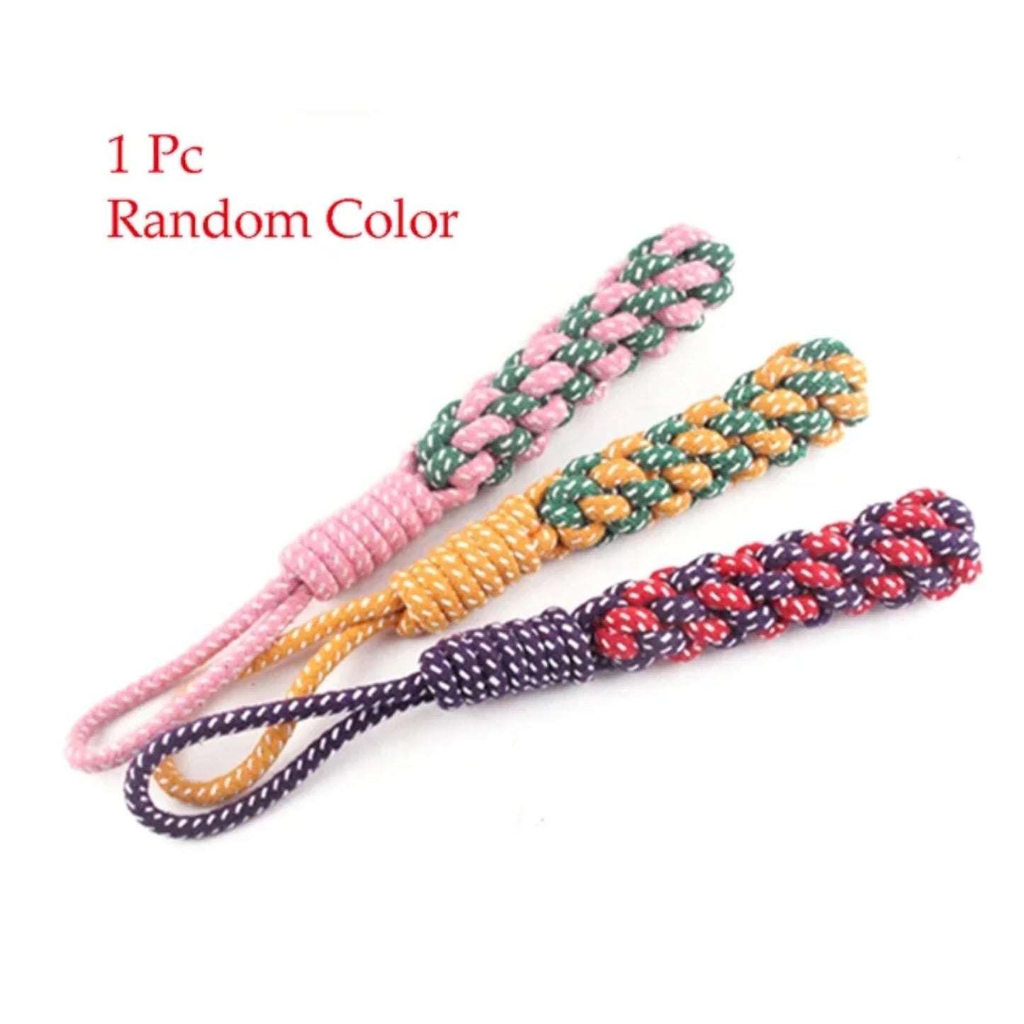 CN Zhejiang Dog Rope Chew Toy Durable Braided Nylon