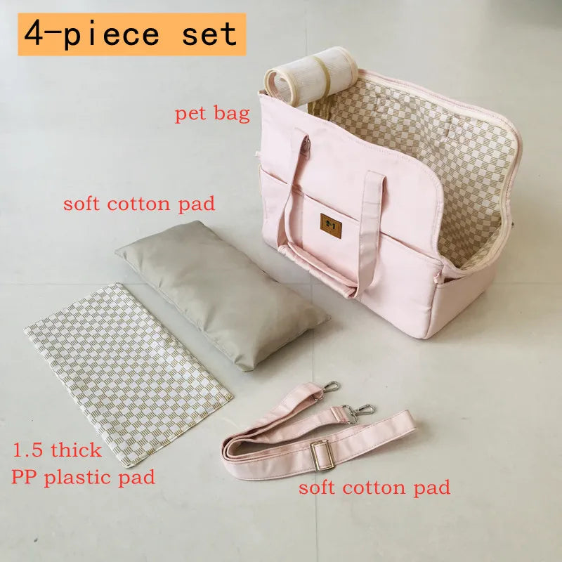 Portable Cat Shoulder Bag And Small Dog Carrier For Pets