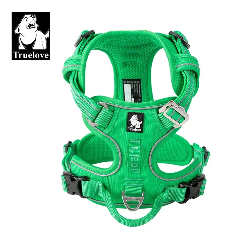 TrueLoveB Explosionproof Dog Harness Camouflage Reflective