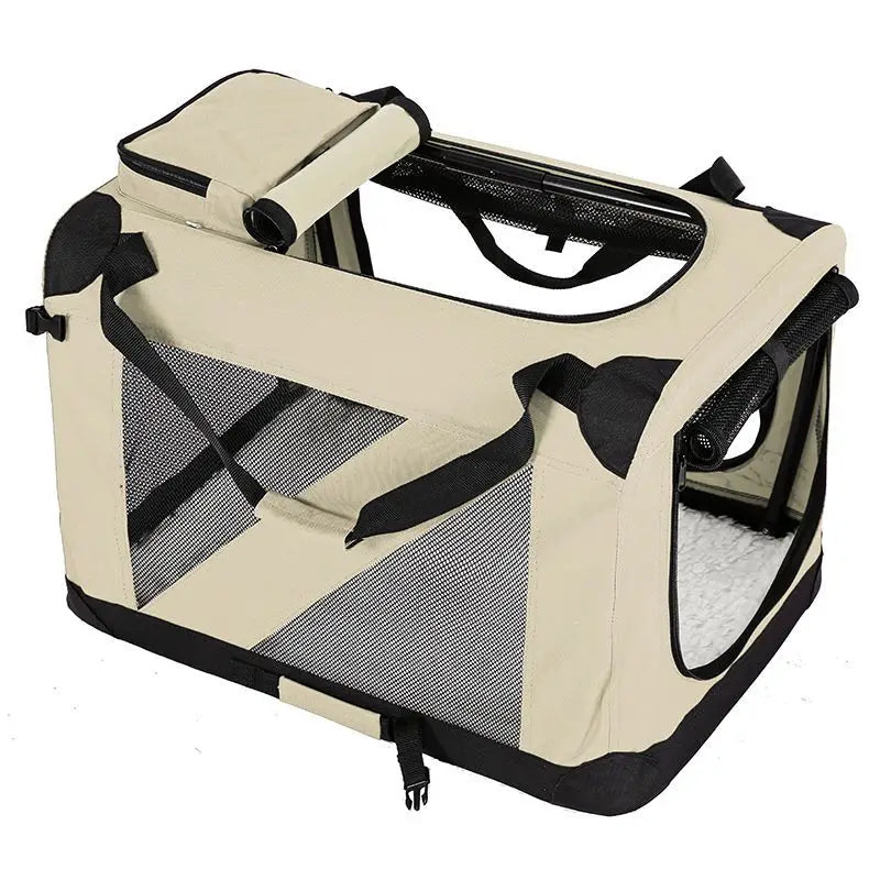 ABQP Car Travel Dog Cage Kennel Carrier Bag For Pets