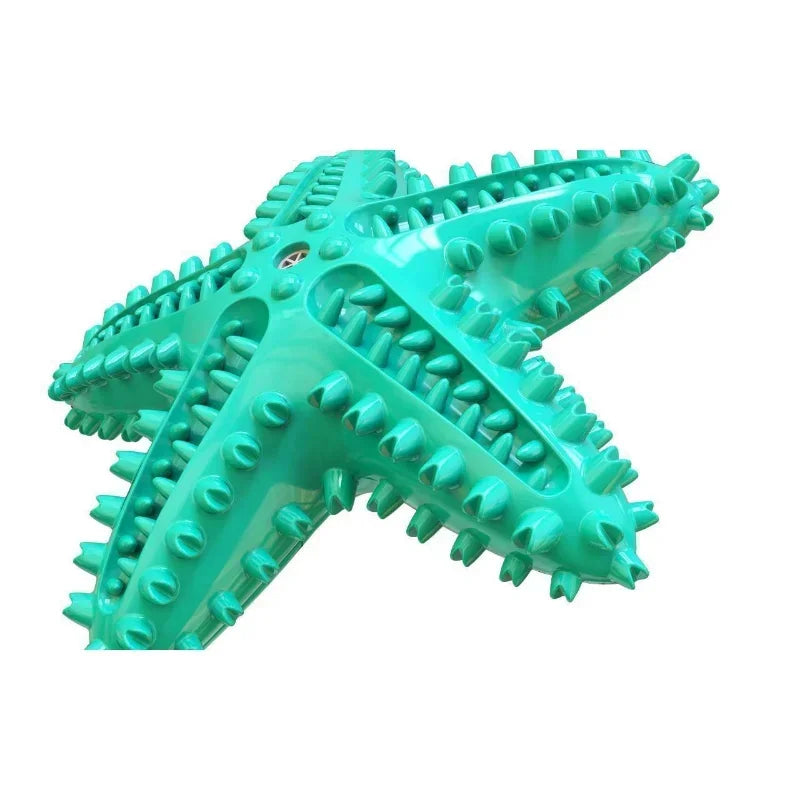 Hign-concerned Vocal Starfish Dog Toy Rubber Ball Chew