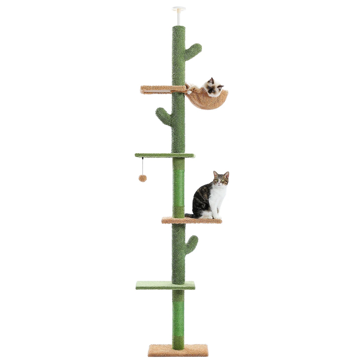 PAWZ Road 5-Tier Cat Tree Floor to Ceiling