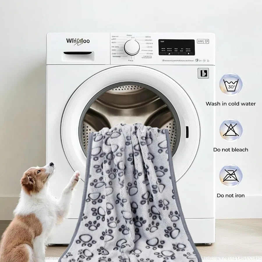 High Concerned Premium Soft Dog Blanket Washable Fleece 300GSM