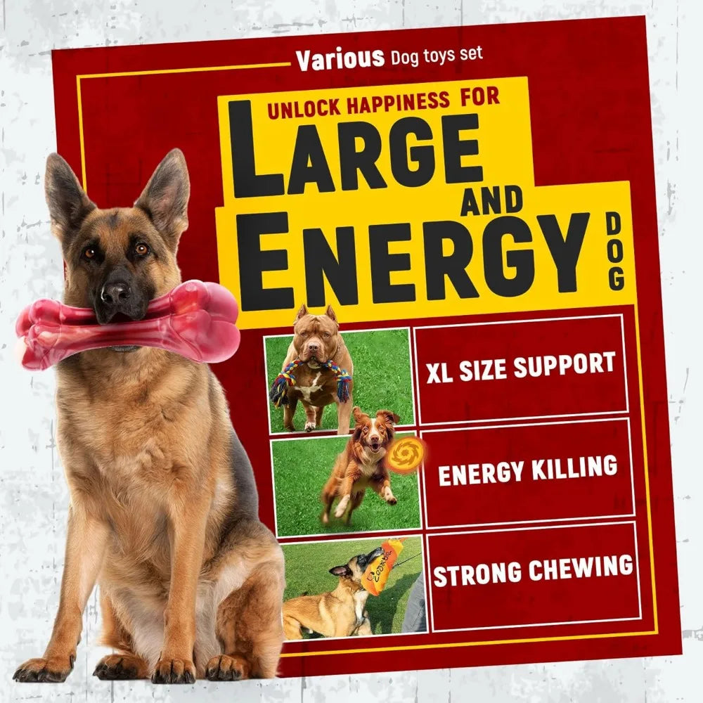 Hign Concerned Chemical Zeaxuie Dog Chew Toys Pack